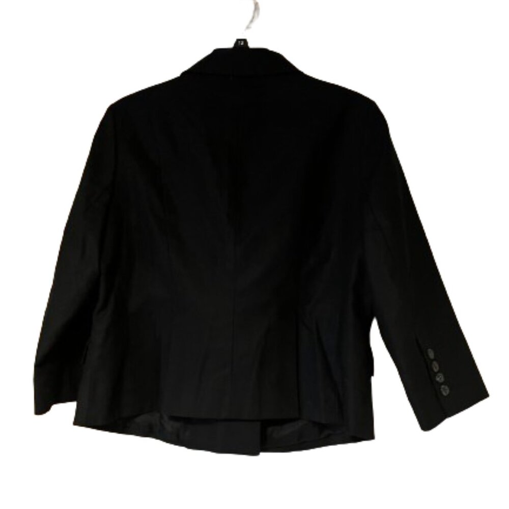 Loft Black Suit Jacket Double Breasted - 12